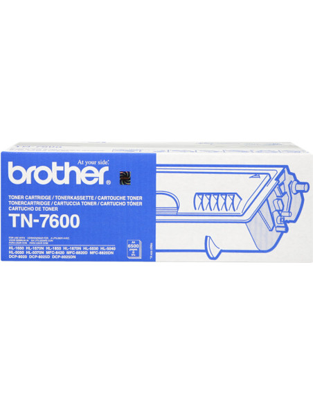 TN-7600 - Toner original Brother TN-7600 Noir 6 500 pages 