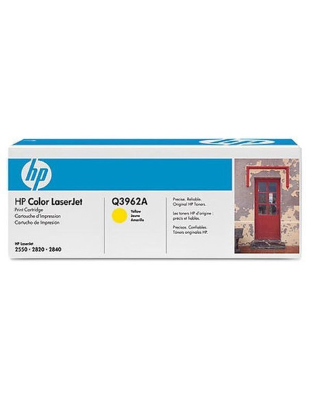 Toner HP - Q3962A - 1 x jaune - 4000 pages 