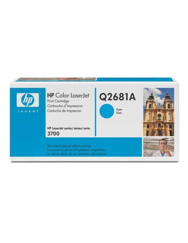 Toner HP cyan - Q2681A - 6000 pages 