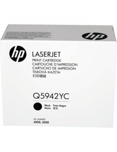 Toner HP Original - Q5942YC - 1 x noir - 23000 pages pour HP LJ 4250/4350 
