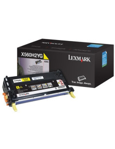 Toner Lexmark X560H2YG jaune - 10000 pages 