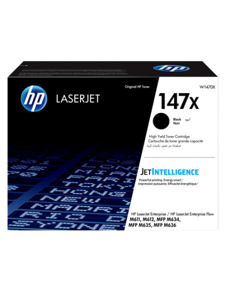 W1470X - Toner original HP 147X Noir 25200 pages 