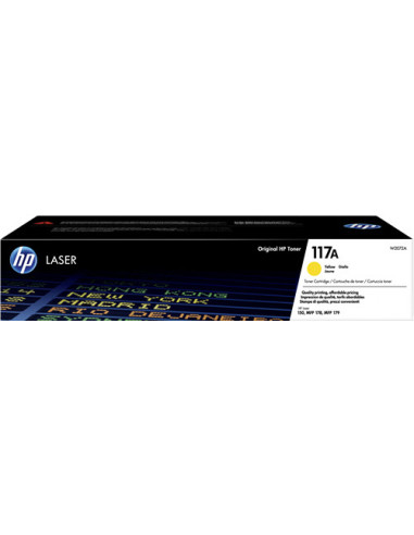 W2072A - Toner original HP 117A Jaune 700 pages 