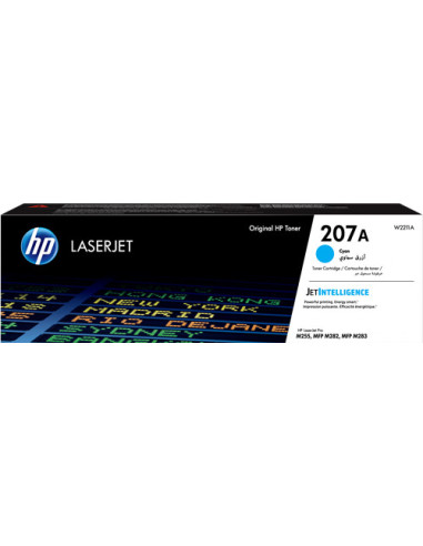 W2211A - Toner original HP 207A Cyan 1250 pages 