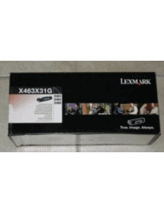 X463X31G - Toner Noir original Lexmark - 15000 pages 