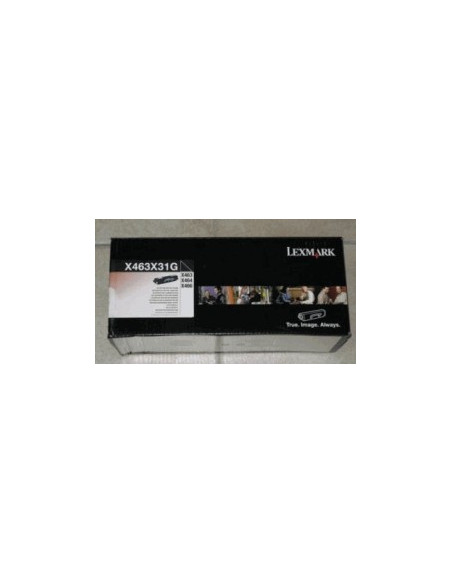 X463X31G - Toner Noir original Lexmark - 15000 pages 