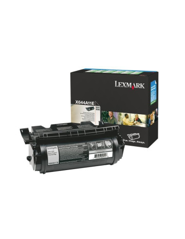 X644A11E - Toner Noir original Lexmark - 10000 pages 