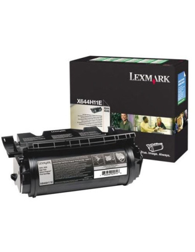 X644H11E - Toner Noir original Lexmark 21000 pages 