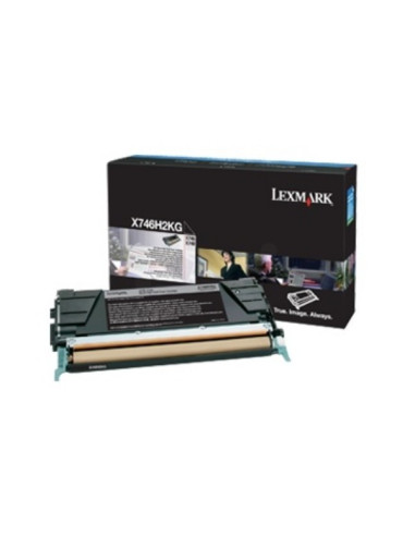 X746H1KG - Toner Noir original Lexmark - 12000 pages 