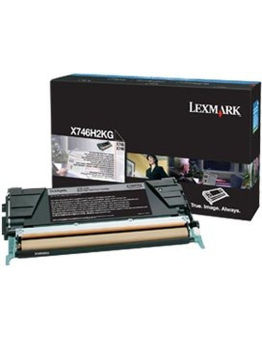 X746H2KG - Toner Noir original Lexmark - 12000 pages 