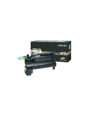 X792X1YG- Toner Jaune original Lexmark - 20000 pages 