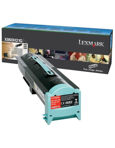 X860H21G - Toner Noir original Lexmark - 35000 pages 
