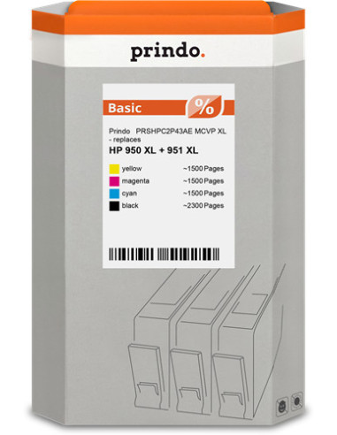 PACK 4 Cartouches Compatible avec HP OfficeJet Pro 251/86xx/8100/276 référence C2P43AE-R