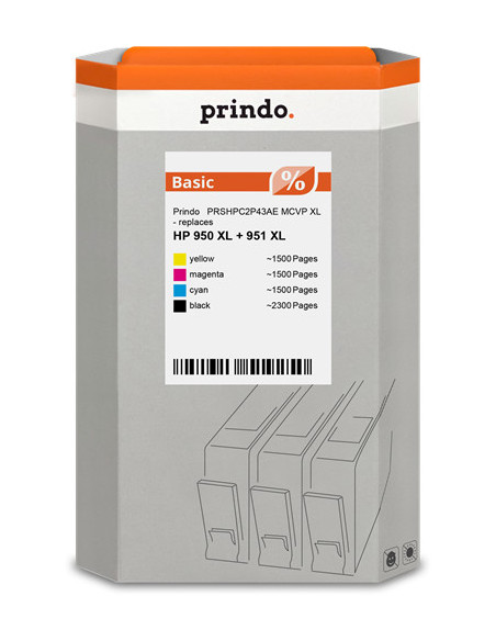 PACK 4 Cartouches Compatible avec HP OfficeJet Pro 251/86xx/8100/276 référence C2P43AE-R