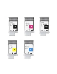 PFI-120 Pack de 5 cartouches Originales Canon 130ml TM-300