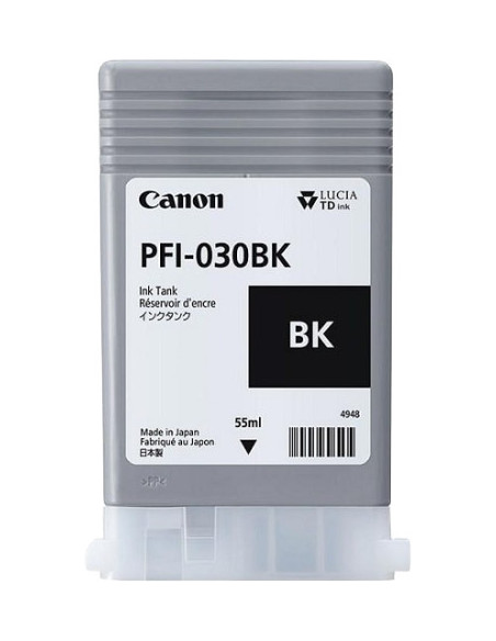 PFI-030bk - Cartouche d'encre Originale Canon Noir - 55 ml 