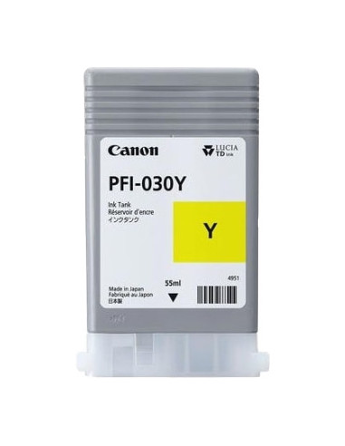 PFI-030y - Cartouche d'encre Originale Canon Jaune - 55 ml 