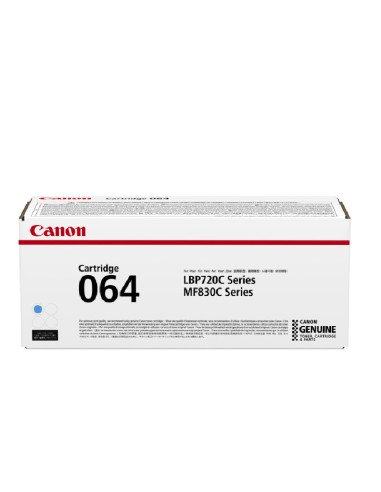4935C001 - Toner 064 Cyan Pour LBP 722 CDW - MF 832 CDW capacité 5000 pages 
