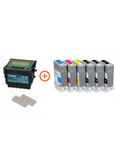 Tête d'impression PF-04 + pack 6 cartouches PFI-107 Canon