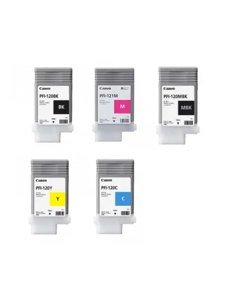 Pack de 5 cartouches originales Canon 130ml pour TM-350 et TM-355