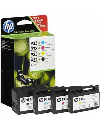 HP C2P42AE - PACK DE 4 CARTOUCHES D'ENCRE 932XL/933XL