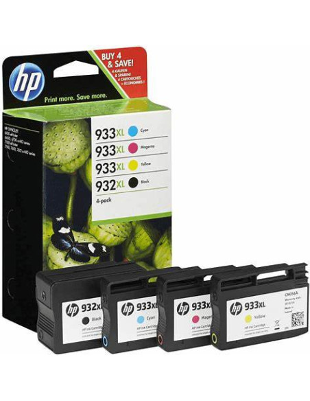 HP C2P42AE - PACK DE 4 CARTOUCHES D'ENCRE 932XL/933XL