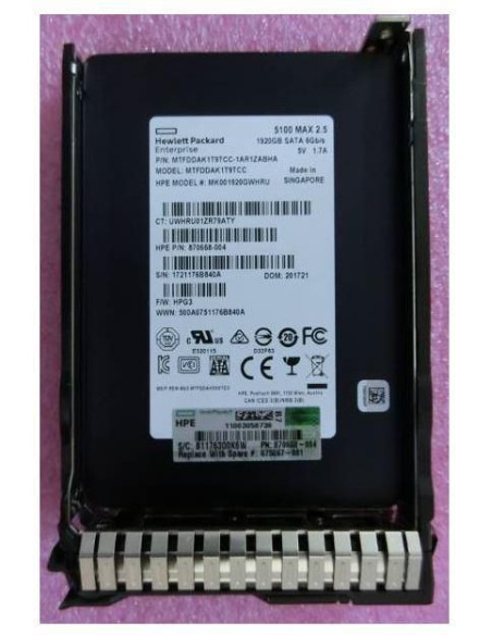 Hewlett Packard Enterprise-875867-001