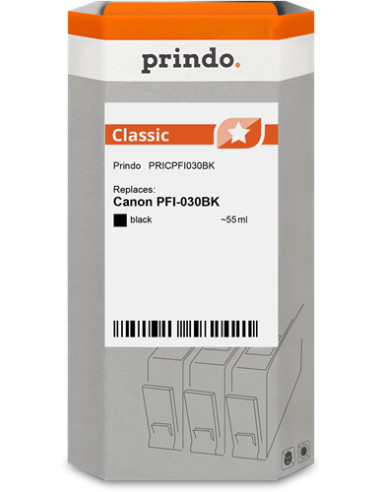 Cartouche CANON Compatible PFI-030BK Noir 55ml 