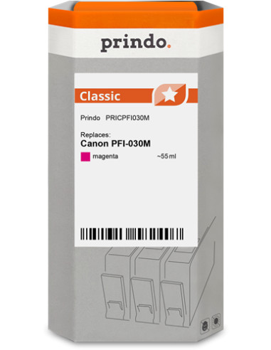 Cartouche CANON Compatible PFI-030M Magenta 55ml pour Impression de Qualité