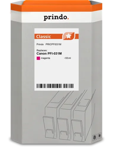 Cartouche CANON Compatible PFI-031M Magenta 55ml pour impression réussie
