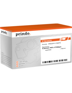 Cartouche d'encre Canon Compatible PFI-1700PC 700ml - Cyanfoto