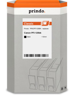 Cartouche CANON Compatible PFI-120BK Noir 130ml pour Imprimante
