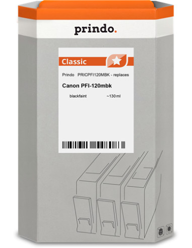 Cartouche d'encre Noir Compatible Canon PFI-120MBK 130ml Classic