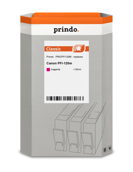 Cartouche d'encre Magenta PFI-320M Compatible Canon 300ml Classic L