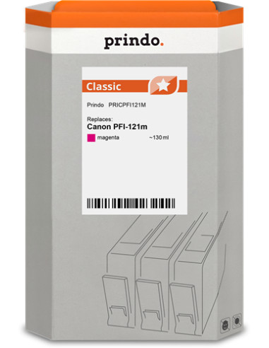 Cartouche Canon PFI-121M Magenta 130ml Compatible pour Impression Pro
