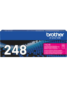Toner Brother original TN-248M Magenta - 1000 pages pour imprimante 