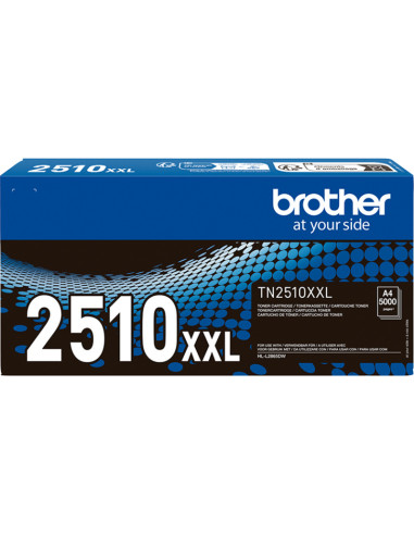 Toner BROTHER original TN-2510XXL Noir - 5000 pages Haute Capacité 