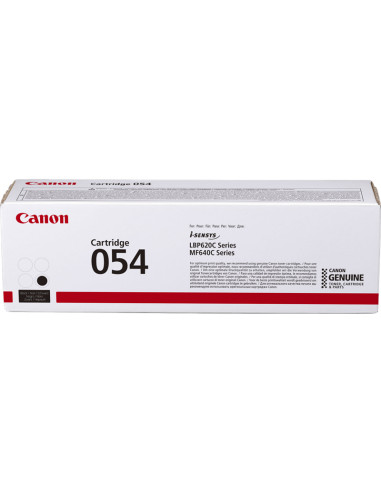 Toner CANON original 054 bk Noir - 1500 pages - 3024C002 