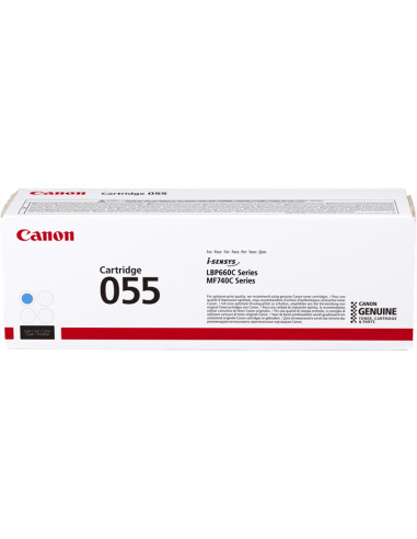 Toner CANON original 055 c Cyan 3015C002 - 2100  