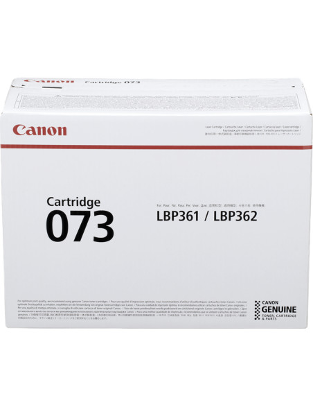 Toner CANON original Noir 073 5724C001 - 27000 pages - 73 5724C001 