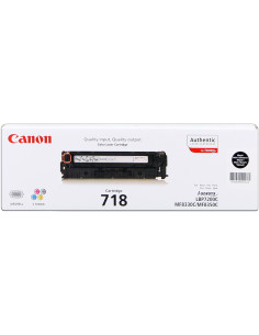 Toner CANON original 718 BK 2662B002 Noir - 3400 Pages 