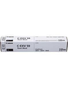 Toner CANON original C- EXV59 Noir - 30000 pages 3760C002 