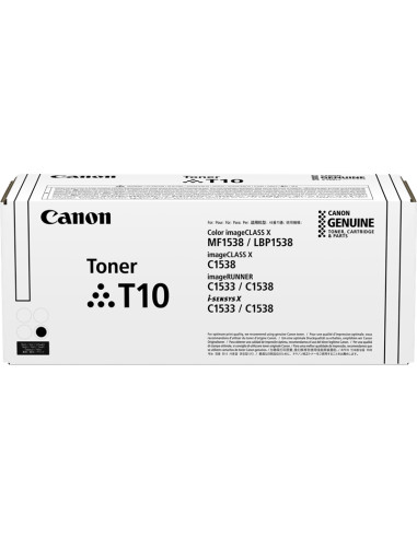 Toner CANON original T10 bk 4566C001 pour 13000 pages 