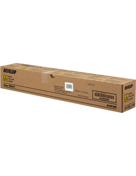 Toner DEVELOP original Jaune A33K2D0 TN-321y - 25000 pages 