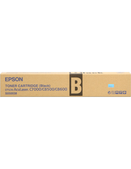 Toner EPSON original C13S050038 Noir - 5500 pages 