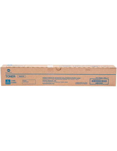 Toner KONICA Minolta original A8K3450 TN-221C Cyan - 21000 pages 