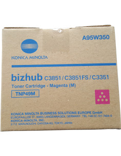 Toner KONICA original A95W350 TNP49M Magenta - 12000 Pages 