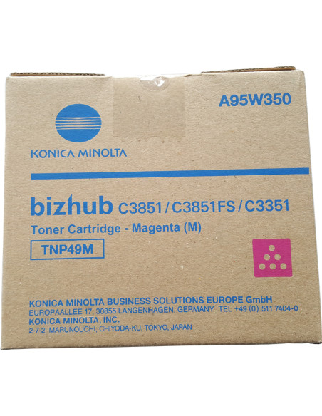 Toner KONICA original A95W350 TNP49M Magenta - 12000 Pages 