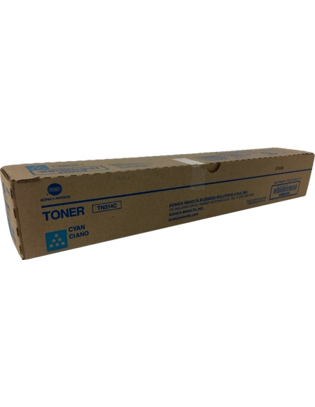 Toner KONICA MINOLTA original A9E8450 Cyan TN-514C - 26000 pages 