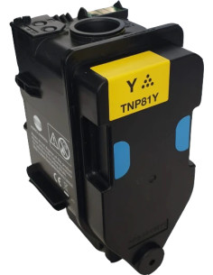 Toner KONICA Minolta original Jaune AAJW251 TNP- 81Y - 9000 pages 